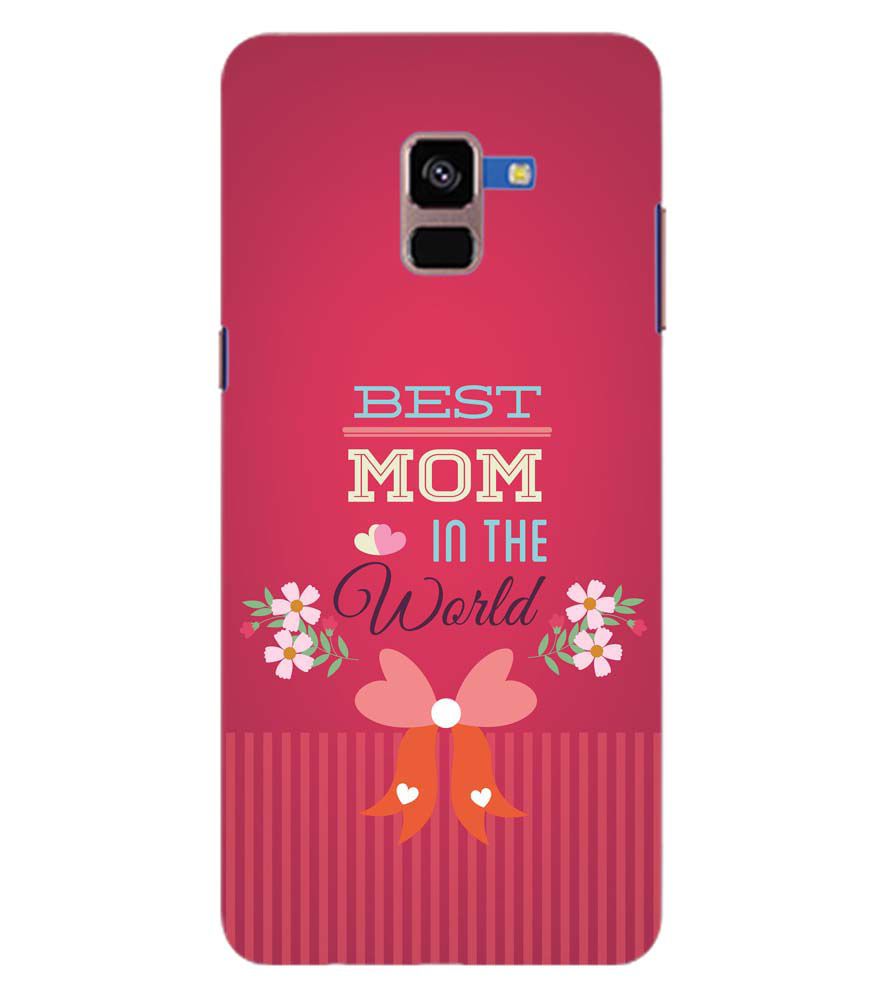 G0357-Best Mom in the World Back Cover for Samsung Galaxy A8 Plus