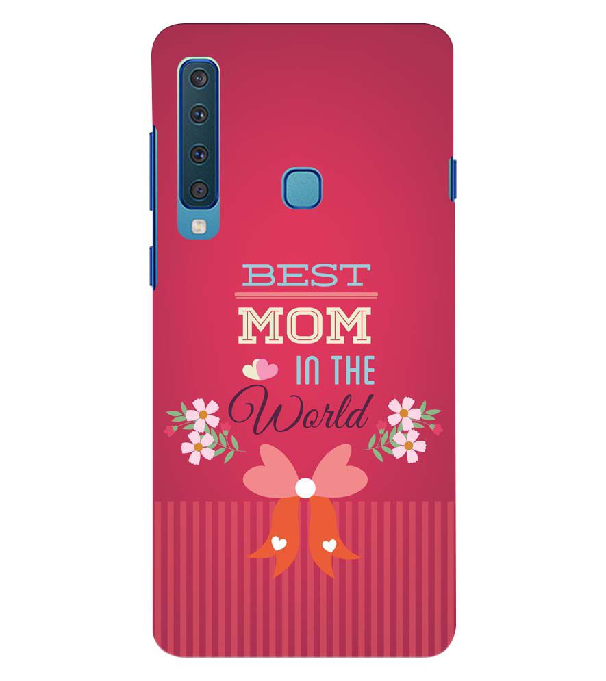 G0357-Best Mom in the World Back Cover for Samsung Galaxy A9 (2018)