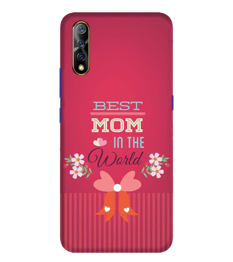 G0357-Best Mom in the World Back Cover for Vivo S1