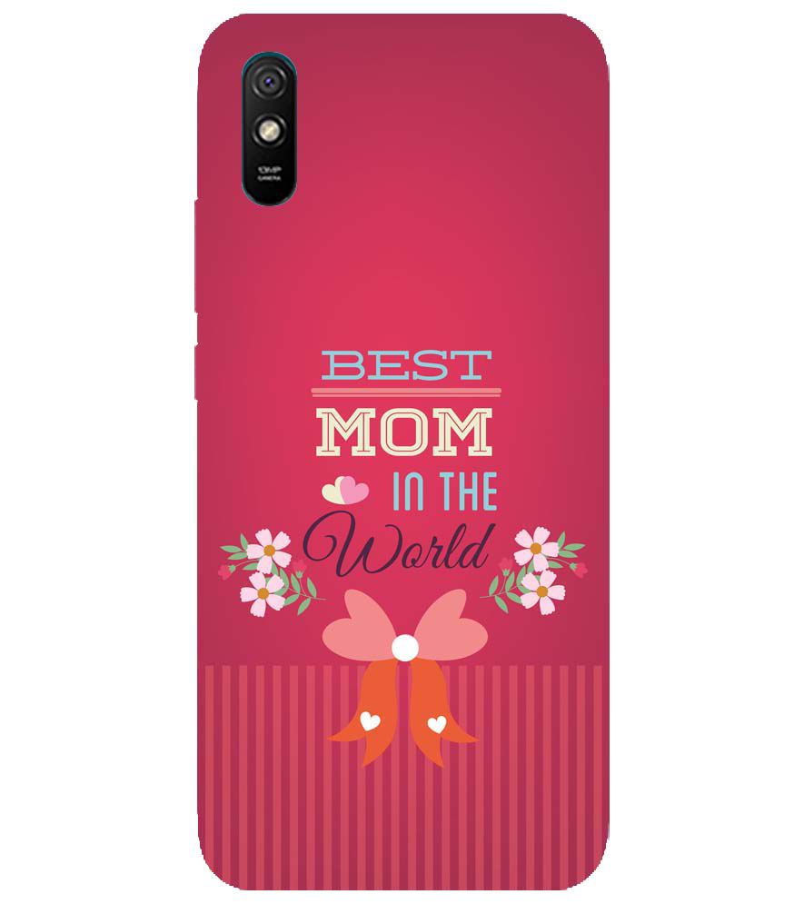 G0357-Best Mom in the World Back Cover for Xiaomi Redmi 9i