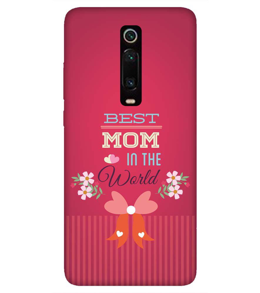 G0357-Best Mom in the World Back Cover for Xiaomi Redmi K20 and K20 Pro