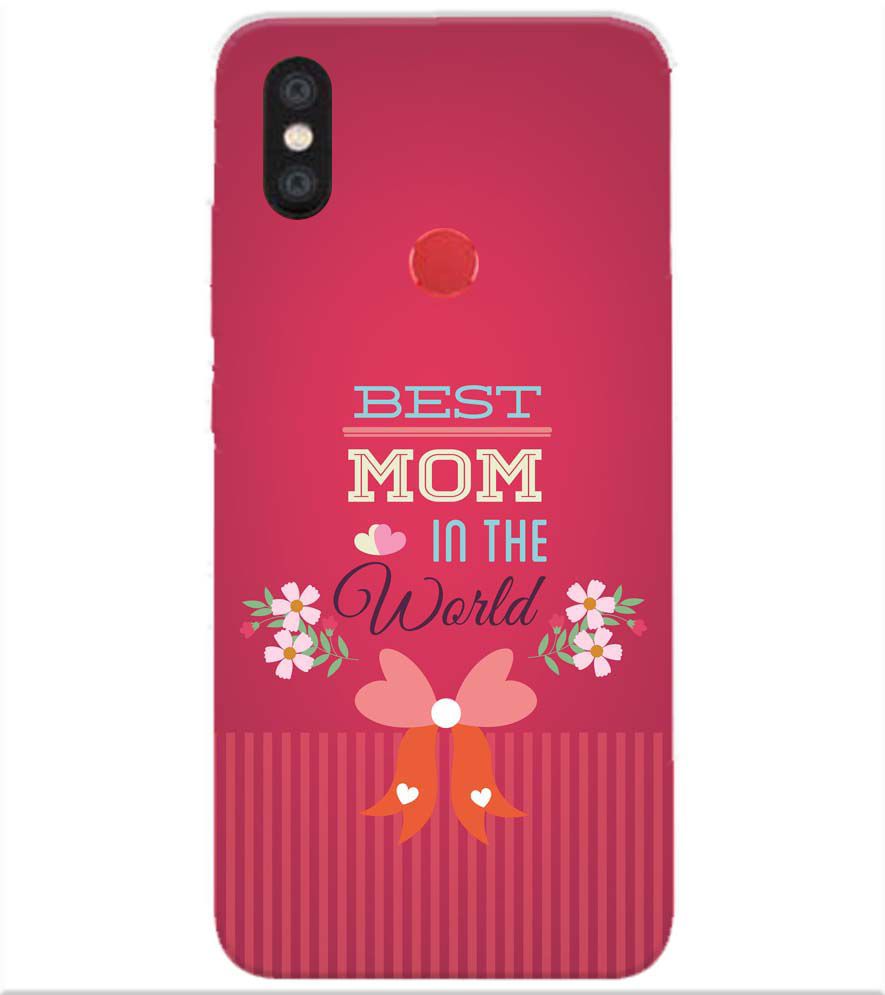 G0357-Best Mom in the World Back Cover for Xiaomi Redmi Y2