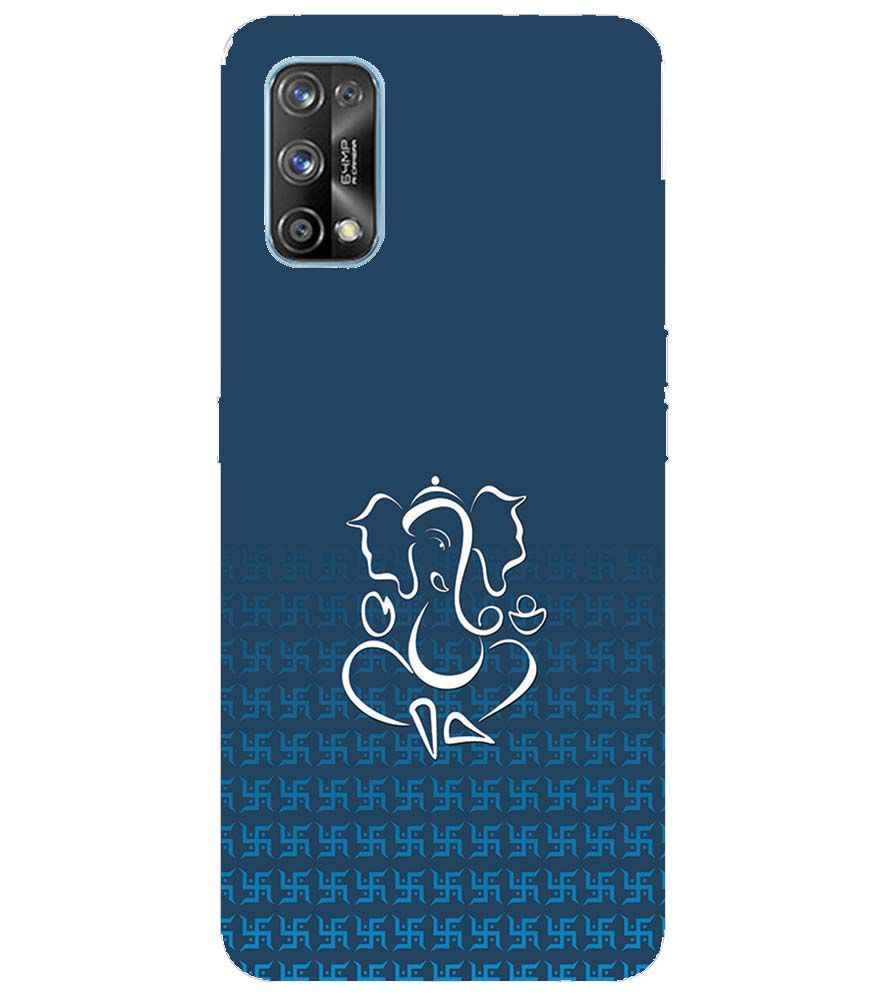 H0056-Swastik and Ganesha Back Cover for Realme 7 Pro