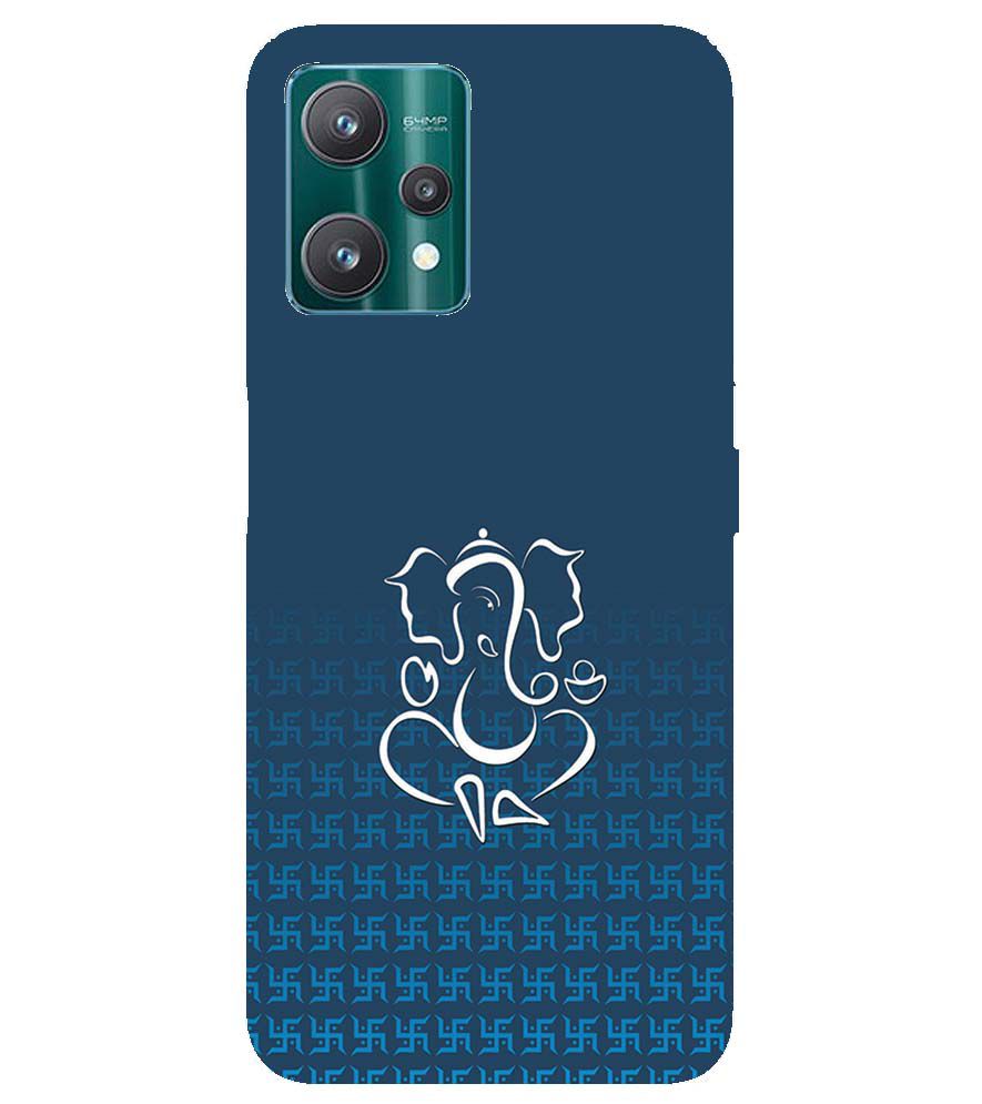 H0056-Swastik and Ganesha Back Cover for Realme 9 Pro+