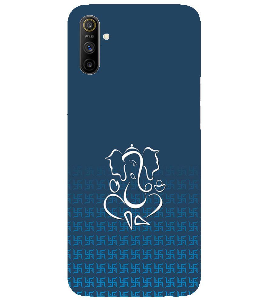 H0056-Swastik and Ganesha Back Cover for Realme Narzo 10A