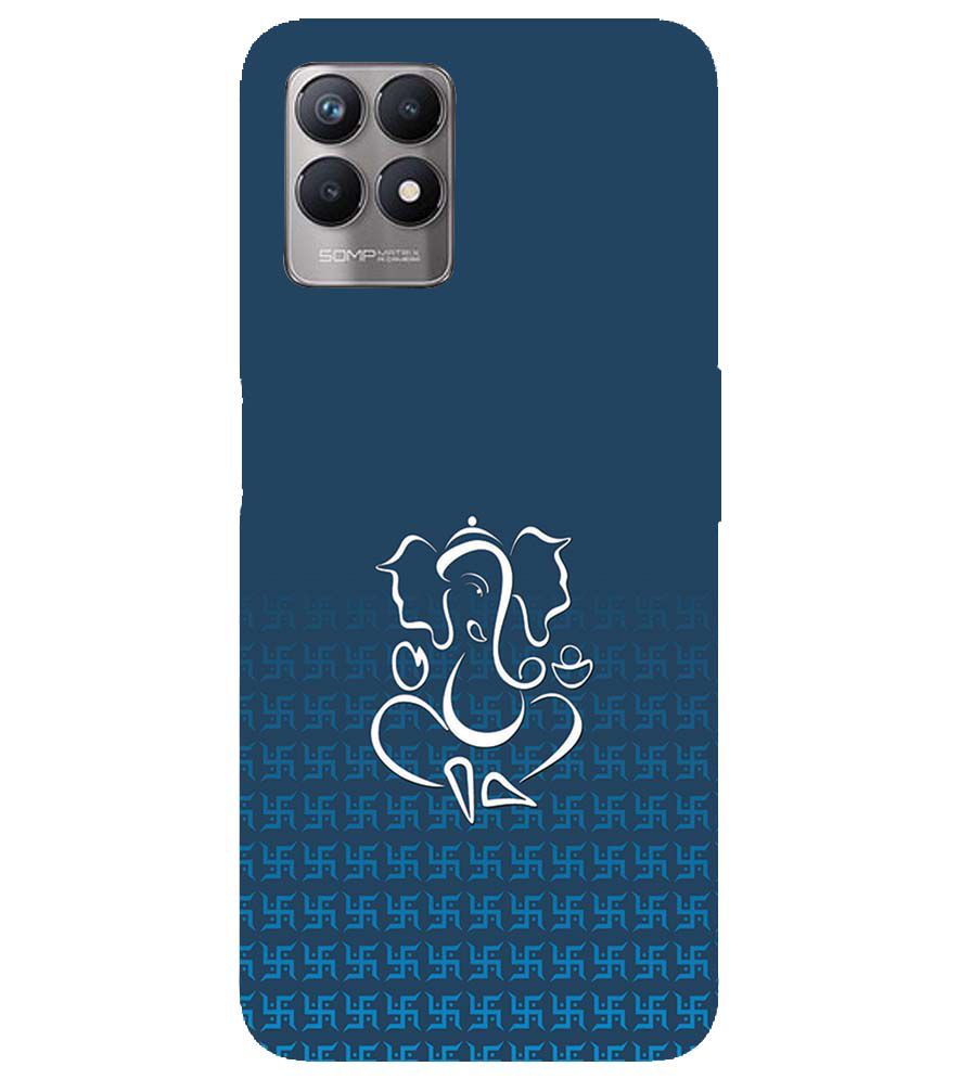 H0056-Swastik and Ganesha Back Cover for Realme Narzo 50