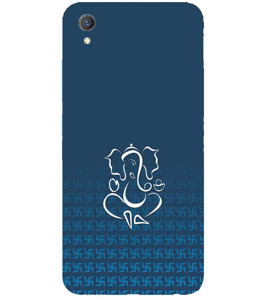 H0056-Swastik and Ganesha Back Cover for vivo Y1s