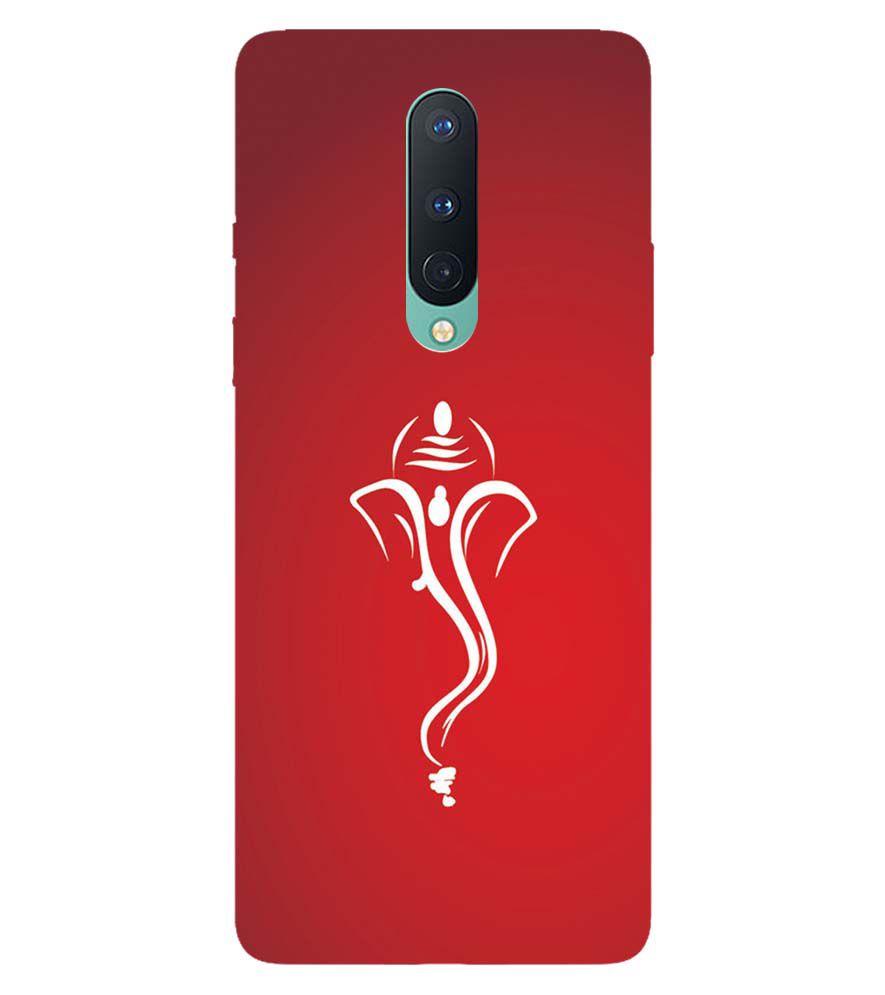 H0057-My Friend Ganesha Back Cover for OnePlus 8