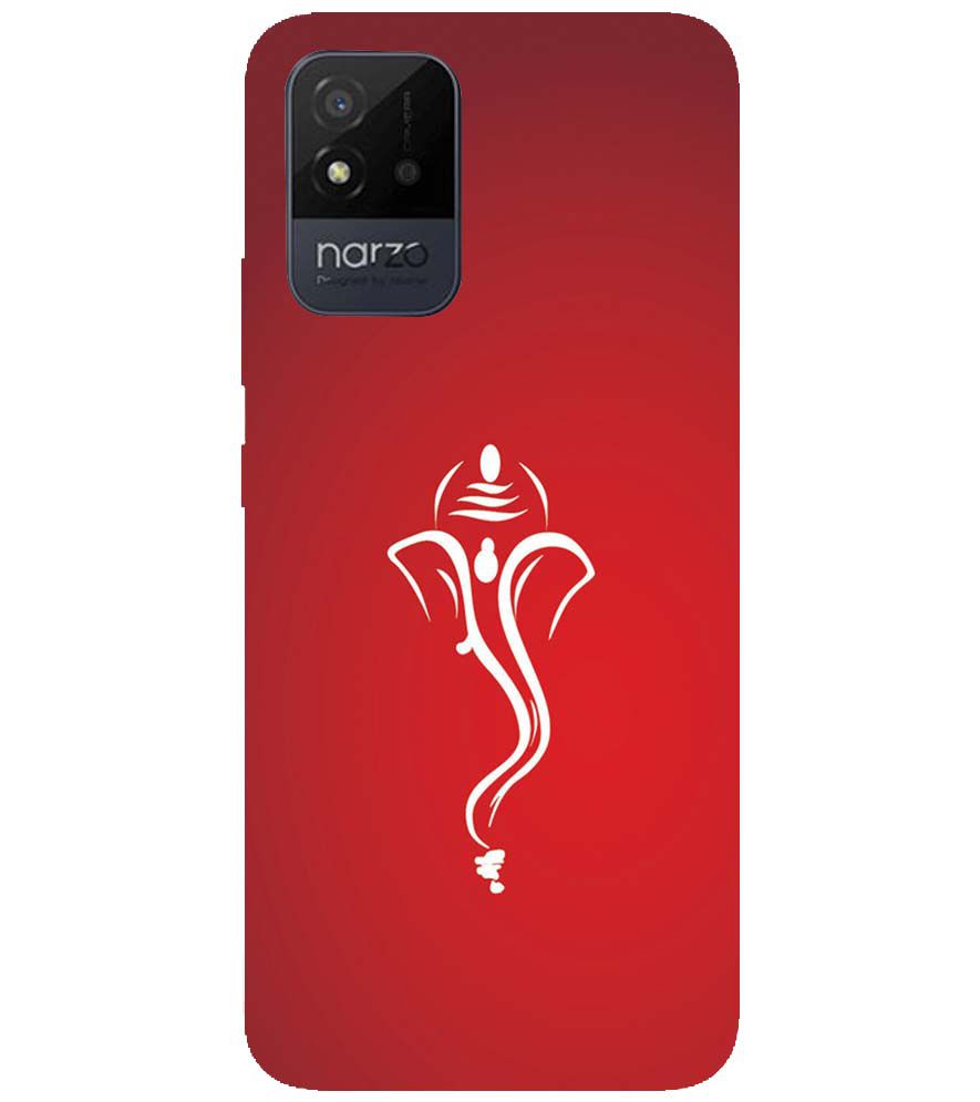 H0057-My Friend Ganesha Back Cover for Realme Narzo 50i