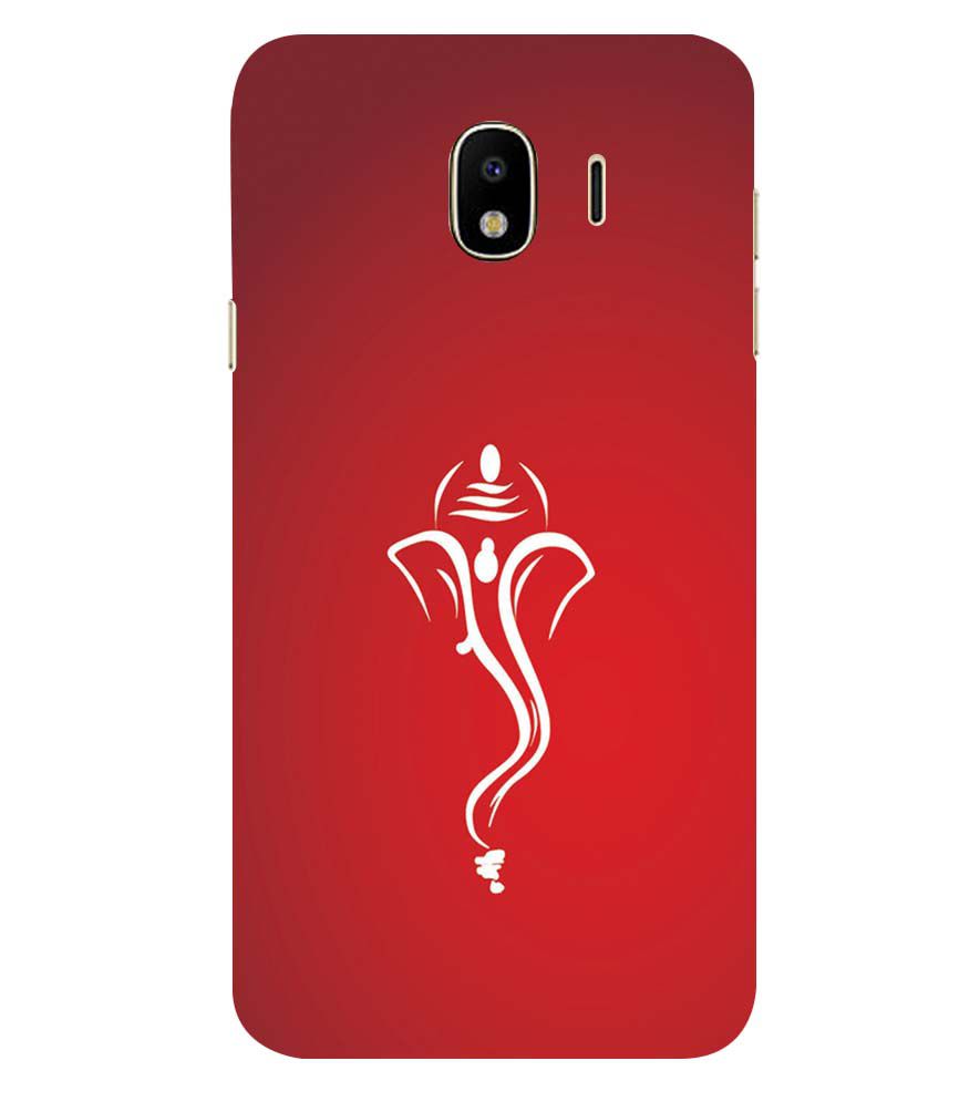 H0057-My Friend Ganesha Back Cover for Samsung Galaxy J4 (2018)