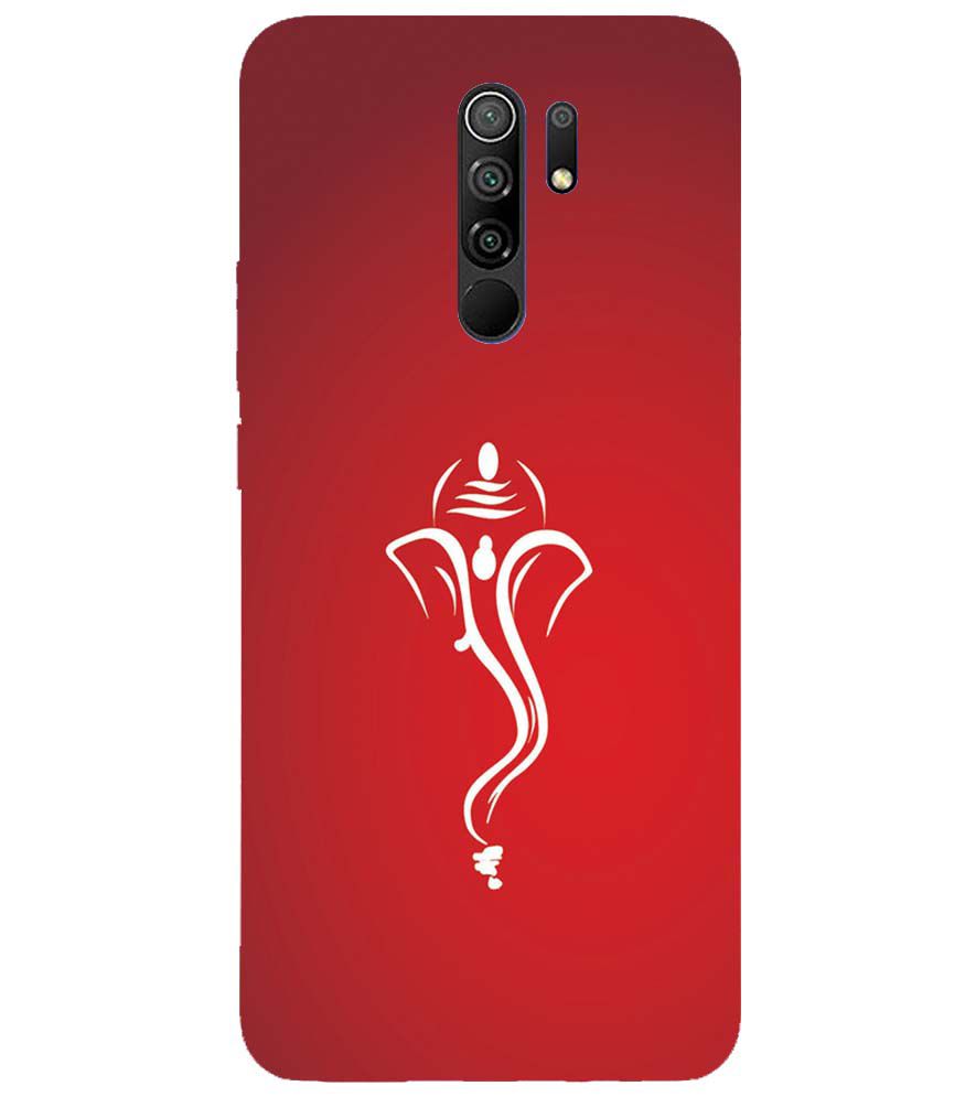 H0057-My Friend Ganesha Back Cover for Xiaomi Redmi 9 Prime