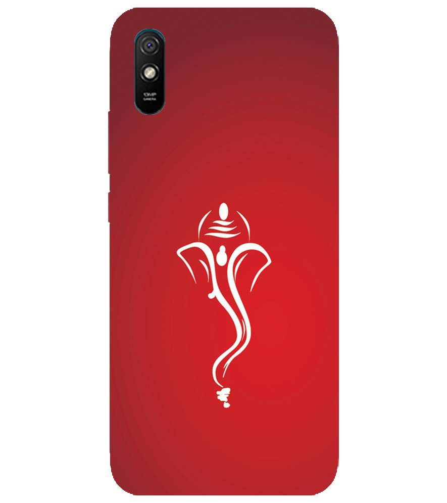 H0057-My Friend Ganesha Back Cover for Xiaomi Redmi 9i