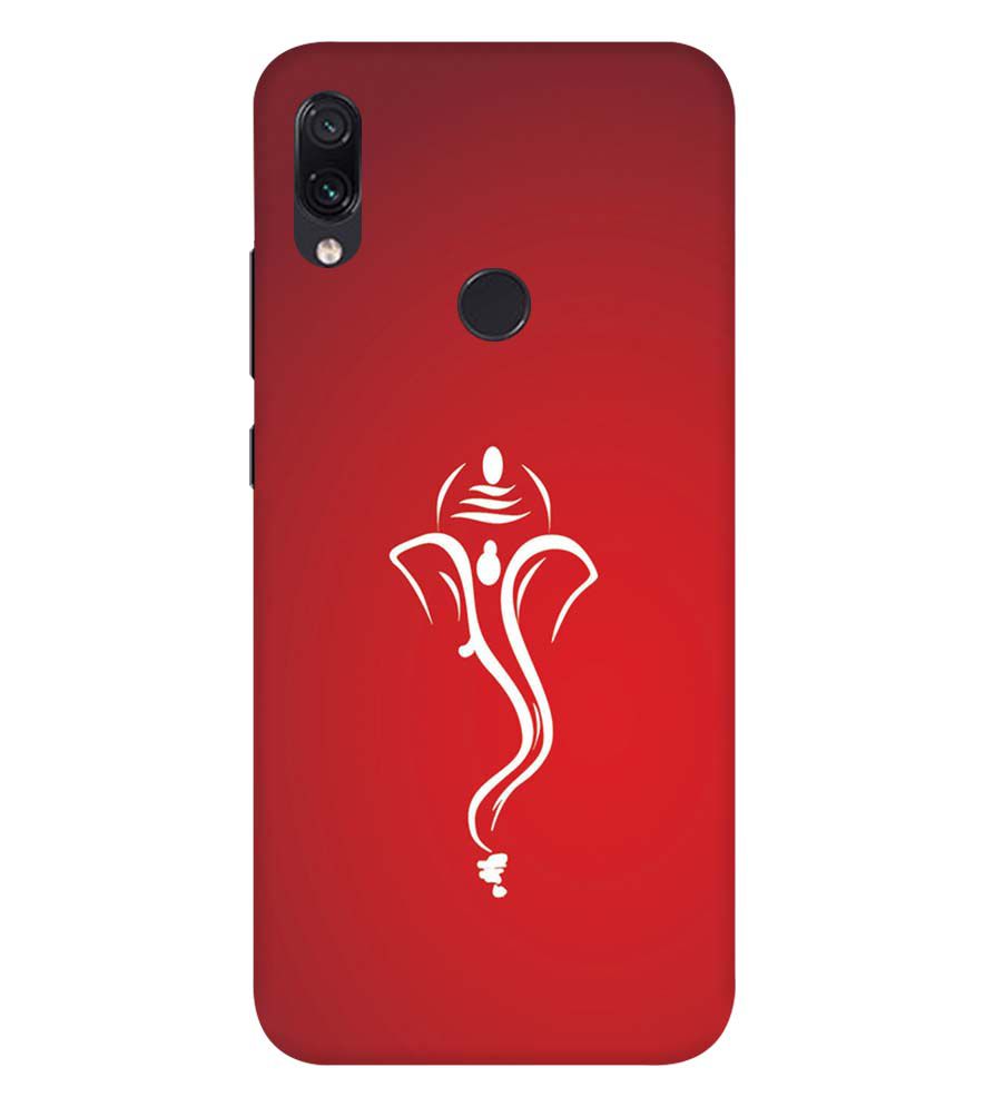 H0057-My Friend Ganesha Back Cover for Xiaomi Redmi Note 7S