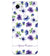 IK5005-Purple Flowers with Name Back Cover for Google Pixel 3a