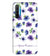 IK5005-Purple Flowers with Name Back Cover for Oppo K5