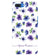 IK5005-Purple Flowers with Name Back Cover for Oppo Realme C1