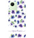 IK5005-Purple Flowers with Name Back Cover for Realme C30