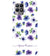 IK5005-Purple Flowers with Name Back Cover for Realme Narzo 50