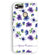 IK5005-Purple Flowers with Name Back Cover for Xiaomi Redmi A1