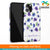 IK5005-Purple Flowers with Name Back Cover for Vivo V15-Image3