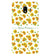 IK5006-Yellow Flowers with Name Back Cover for Samsung Galaxy J4 (2018)