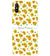 IK5006-Yellow Flowers with Name Back Cover for Xiaomi Redmi 9i