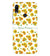 IK5006-Yellow Flowers with Name Back Cover for Xiaomi Redmi Note 7S