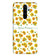 IK5006-Yellow Flowers with Name Back Cover for Xiaomi Redmi Note 8 Pro