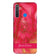 IK5010-Hot Pink Marble with Name Back Cover for Realme 5