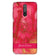 IK5010-Hot Pink Marble with Name Back Cover for Xiaomi Poco X2