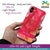 IK5010-Hot Pink Marble with Name Back Cover for Realme Narzo 50