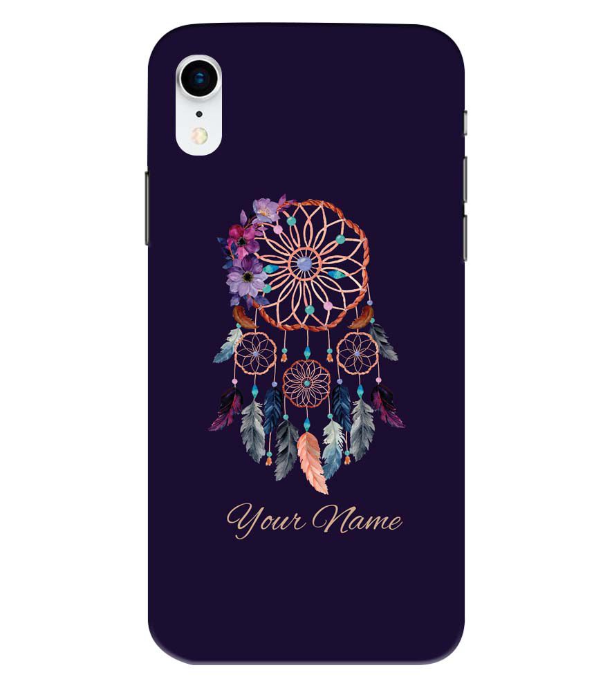 IK5012-Dream Catcher with Name Back Cover for Apple iPhone XR