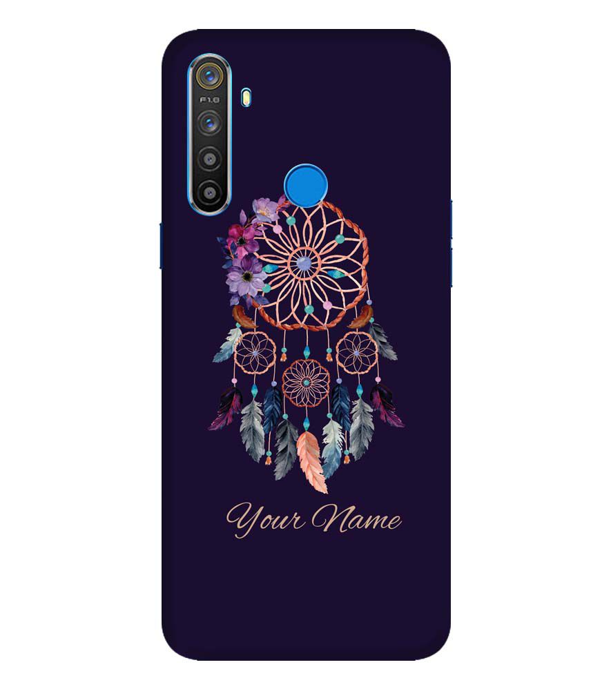 IK5012-Dream Catcher with Name Back Cover for Realme 5