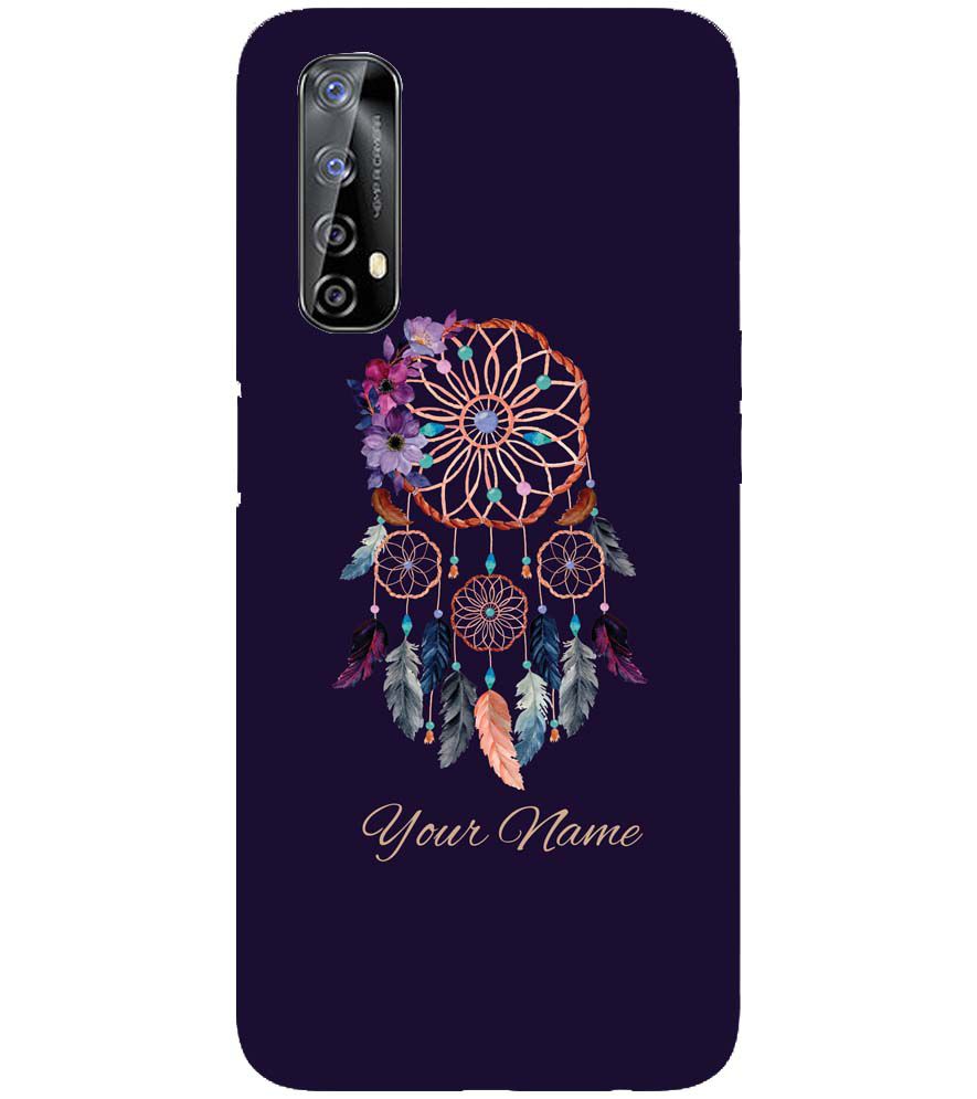 IK5012-Dream Catcher with Name Back Cover for Realme 7