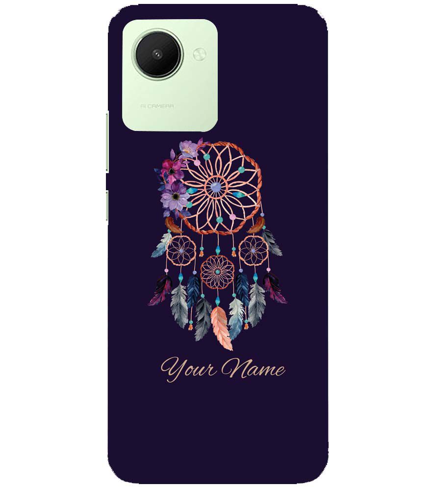 IK5012-Dream Catcher with Name Back Cover for Realme C30