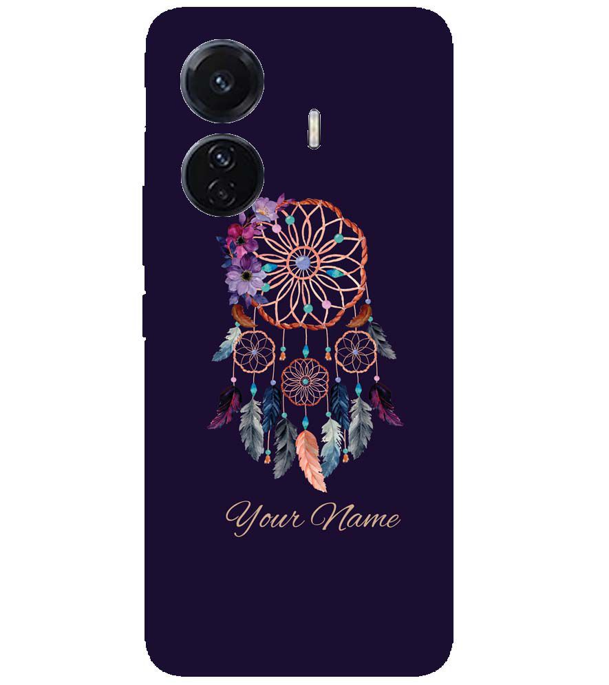 IK5012-Dream Catcher with Name Back Cover for vivo T1 Pro