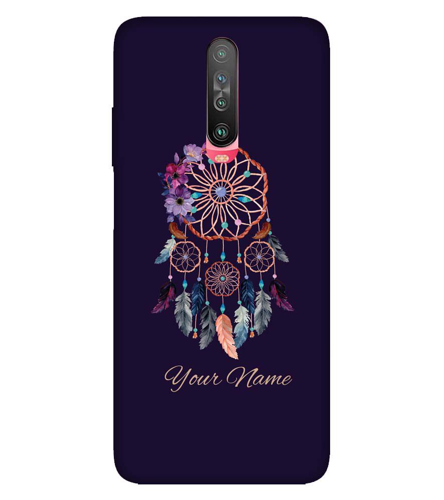 IK5012-Dream Catcher with Name Back Cover for Xiaomi Poco X2