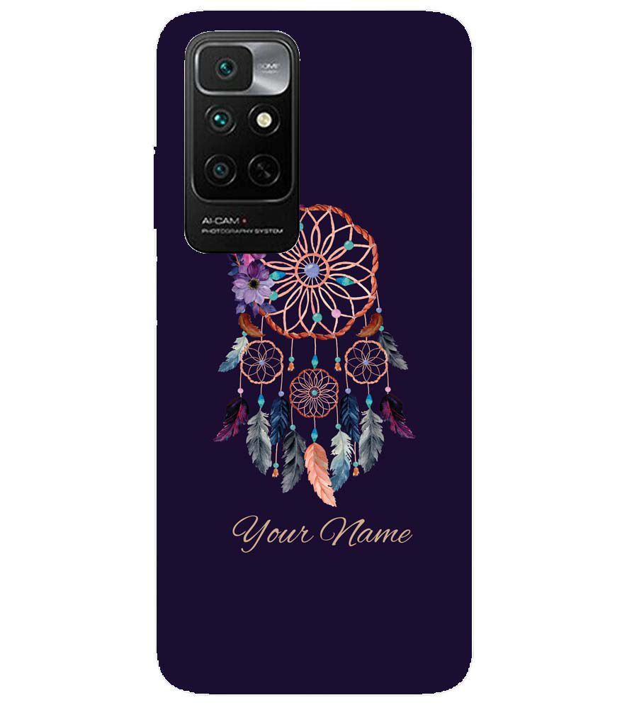 IK5012-Dream Catcher with Name Back Cover for Xiaomi Redmi Note 11 4G