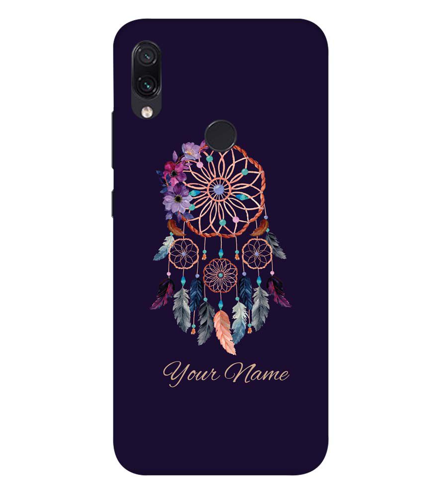 IK5012-Dream Catcher with Name Back Cover for Xiaomi Redmi Note 7S