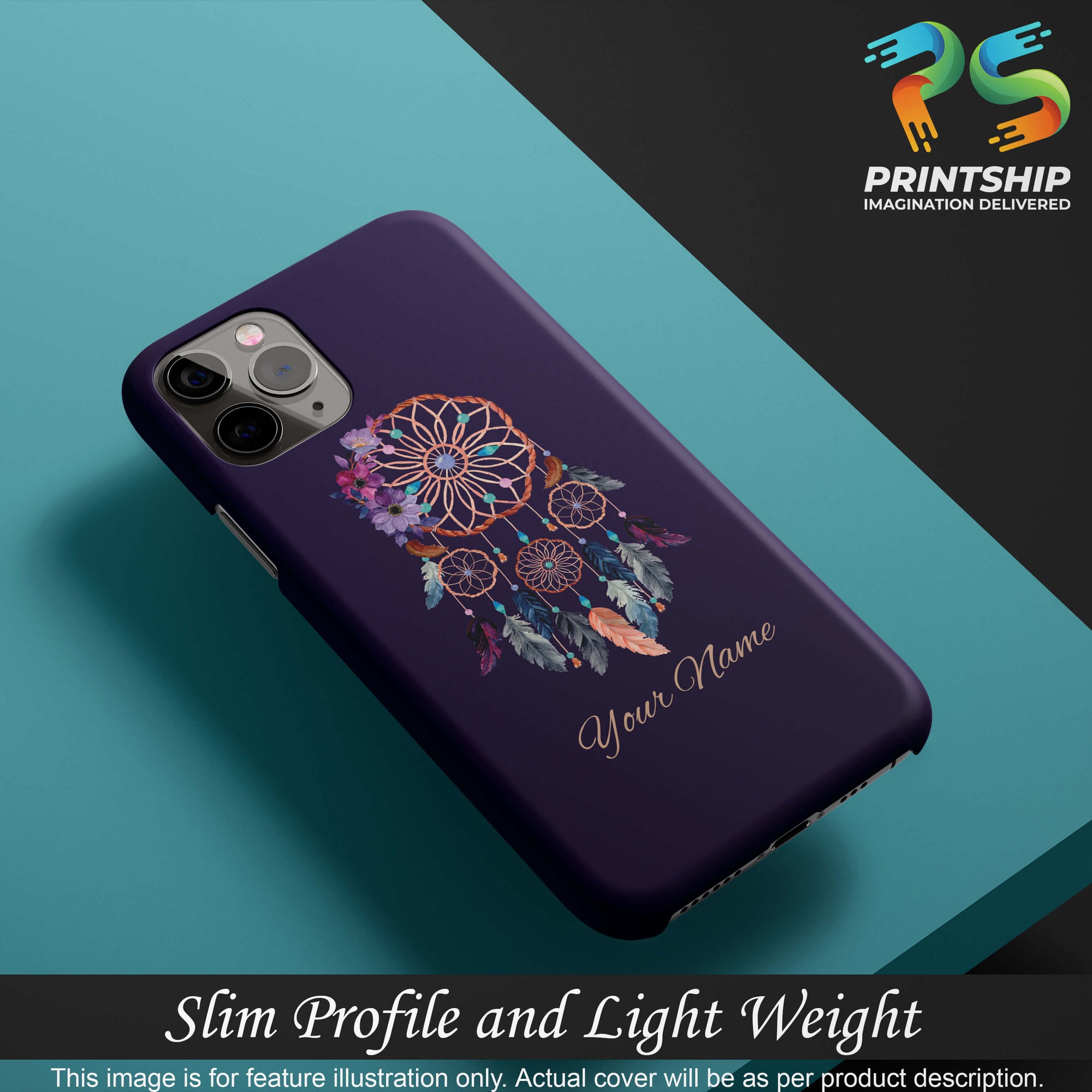 IK5012-Dream Catcher with Name Back Cover for Xiaomi Redmi Note 8 Pro-Image4