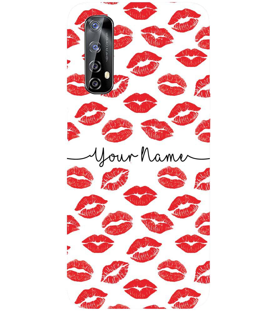 IK5015-Girly Lipstics with Name Back Cover for Realme 7