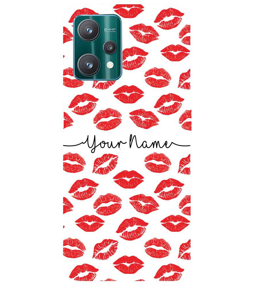 IK5015-Girly Lipstics with Name Back Cover for Realme 9 Pro