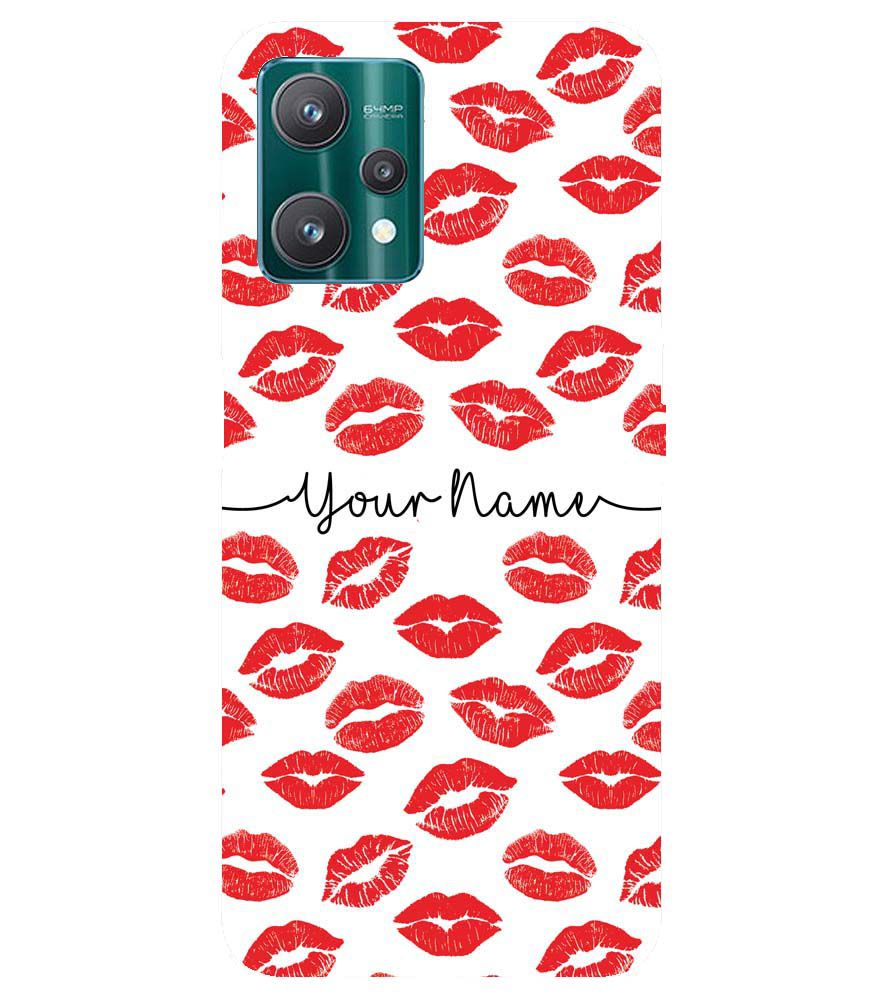 IK5015-Girly Lipstics with Name Back Cover for Realme 9 Pro+