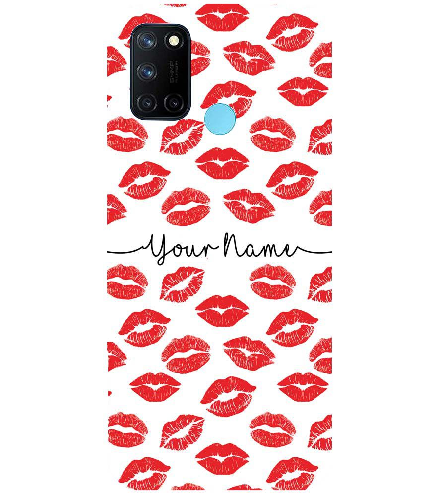 IK5015-Girly Lipstics with Name Back Cover for Realme C17