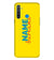 IK5016-Yellow Name and Surname Back Cover for Realme 5