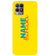 IK5016-Yellow Name and Surname Back Cover for Realme Narzo 50