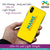 IK5016-Yellow Name and Surname Back Cover for Realme Narzo 50