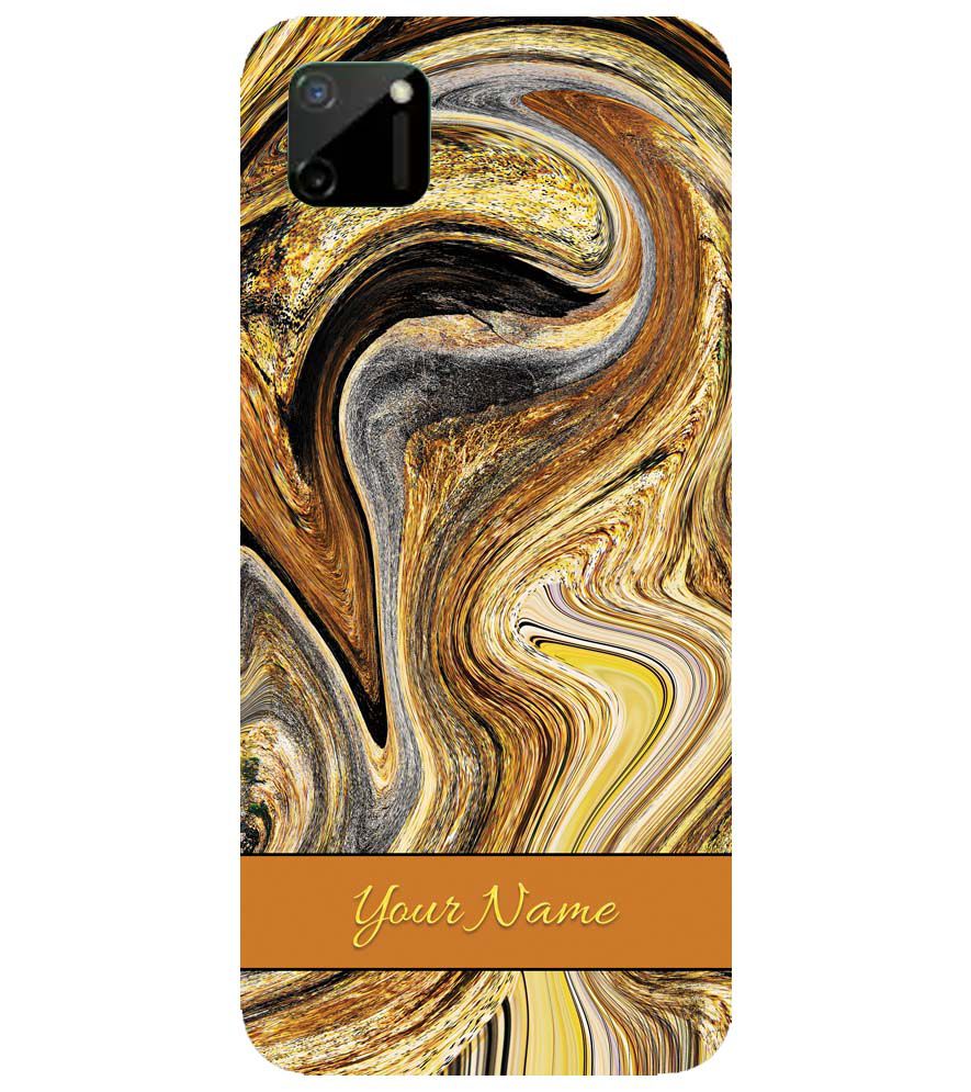 IK5018-Modern Art Name Back Cover for Realme C11