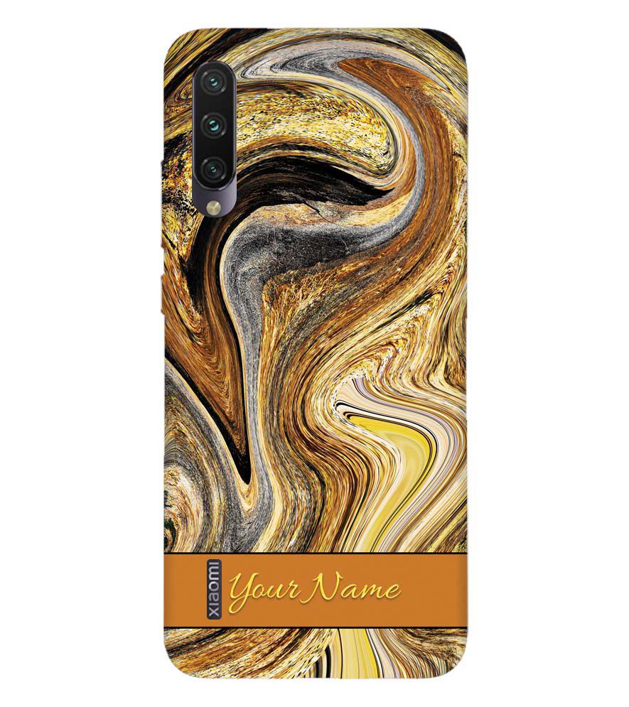 IK5018-Modern Art Name Back Cover for Xiaomi Mi A3