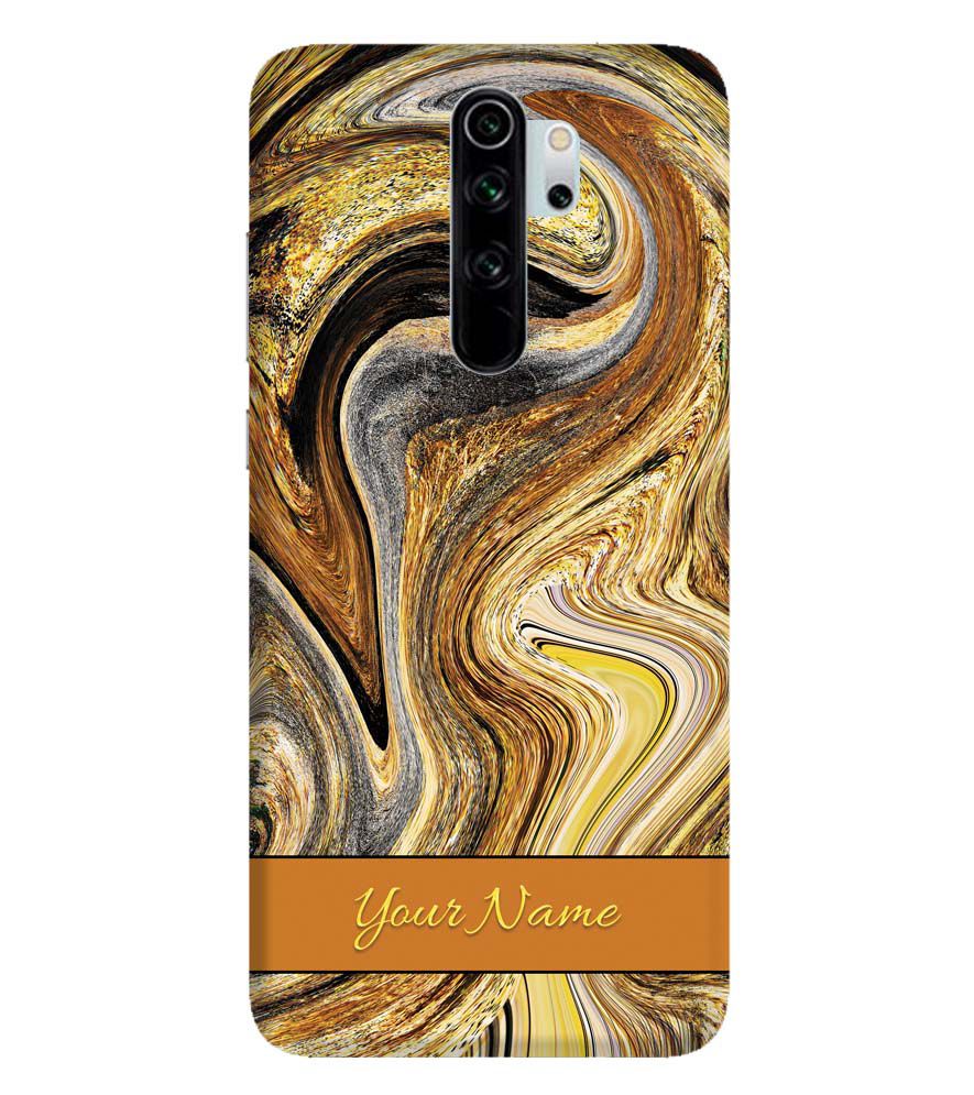 IK5018-Modern Art Name Back Cover for Xiaomi Redmi Note 8 Pro